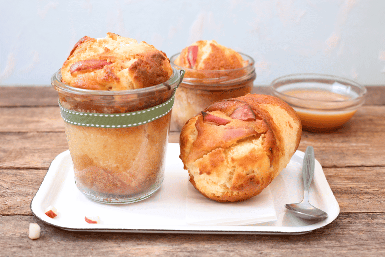 Apfelkuchen im Glas - Institut AllergoSan