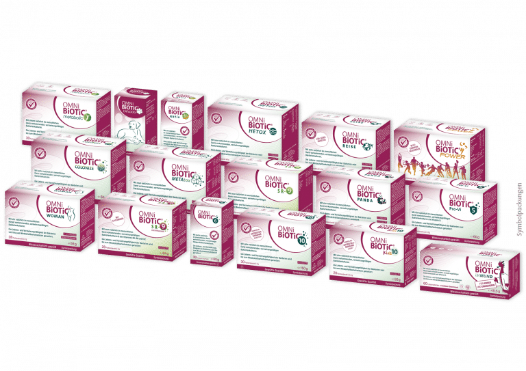 Alle OMNi-BiOTiC® Produkte