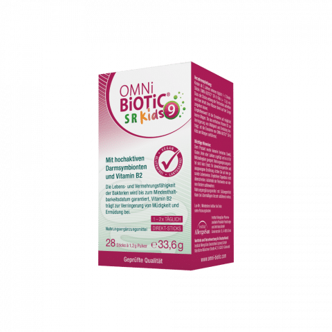 OMNi-BiOTiC® SR-9 Kids Gute Nerven* in der Schule? Kinderleicht!