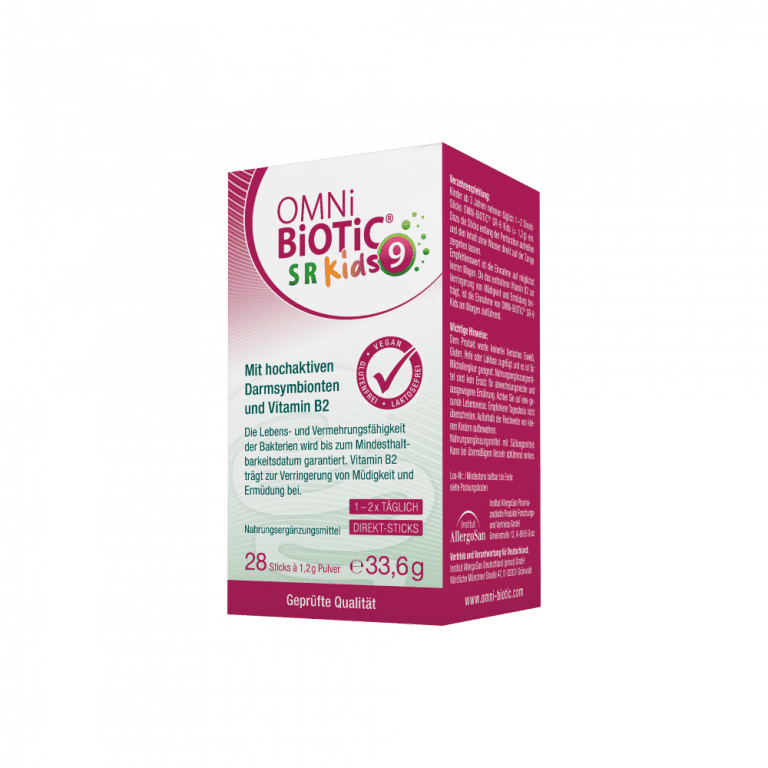 OMNi-BiOTiC® SR-9 Kids Gute Nerven* in der Schule? Kinderleicht!