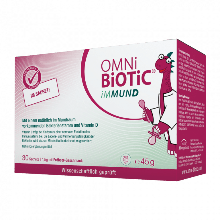 OMNi-BiOTiC® iMMUND Sachet: Immun gesund beginnt im Mund